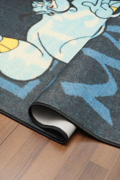 Blue Aladin Print Rug
