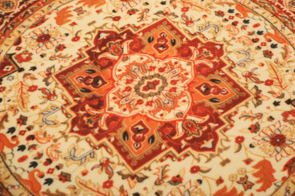 Multi Color Geometric Print Rug