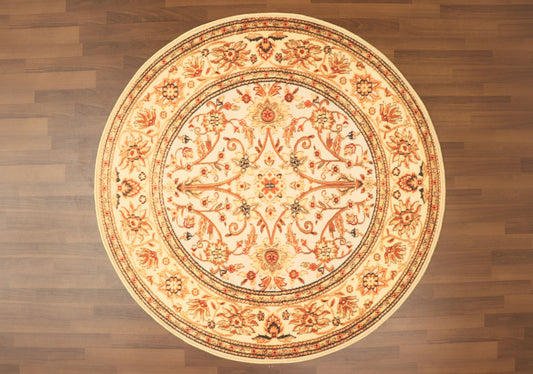 Multi Color Floral Print Rug