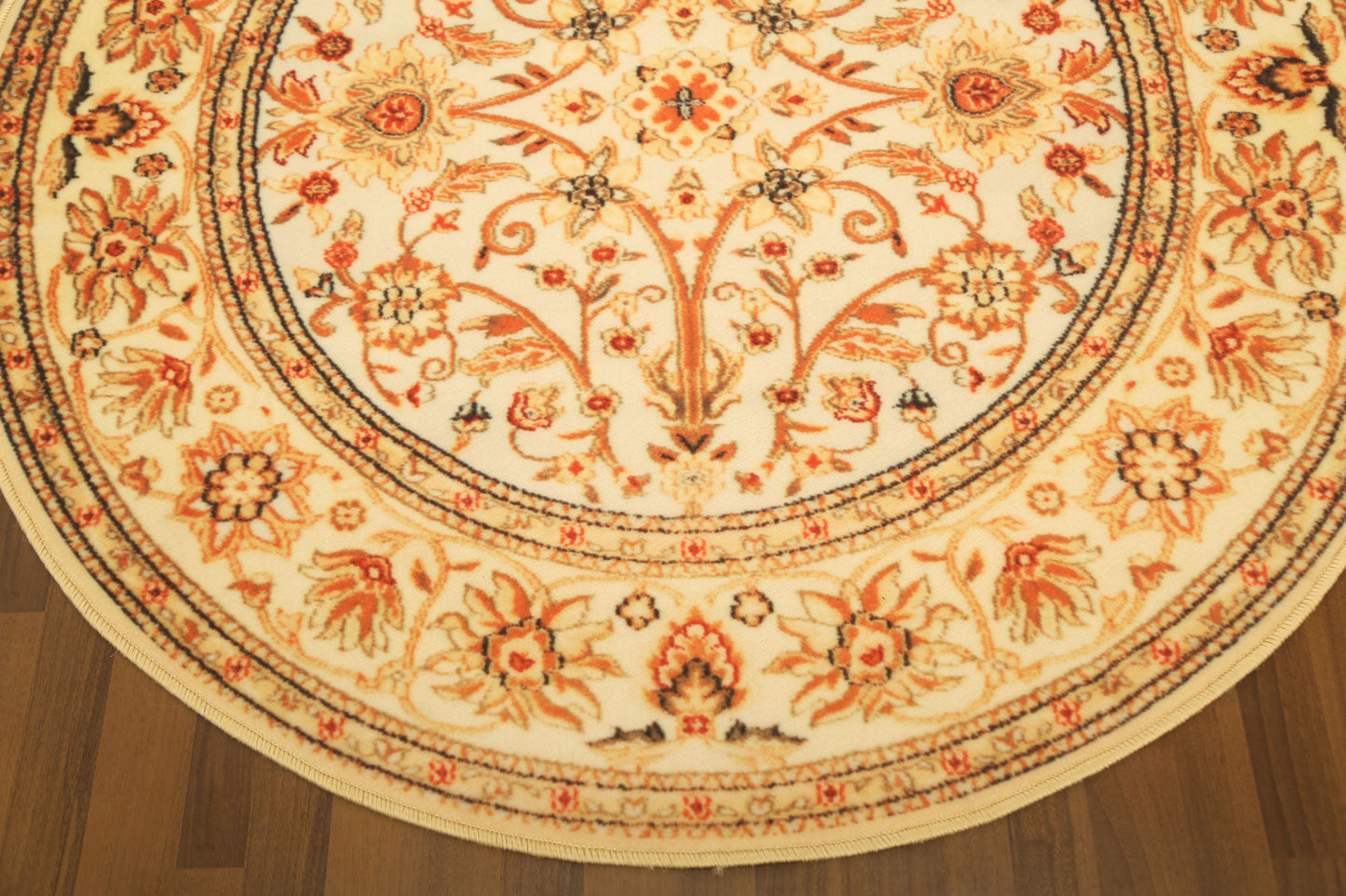 Multi Color Floral Print Rug