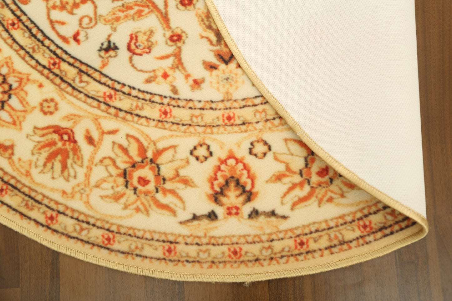 Multi Color Floral Print Rug