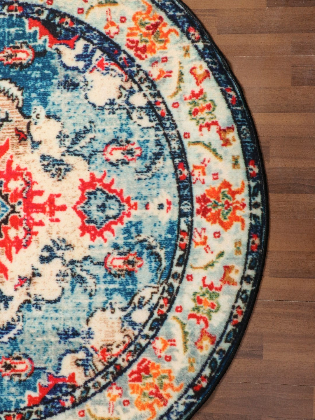 Multi Color Traditional Print Rug