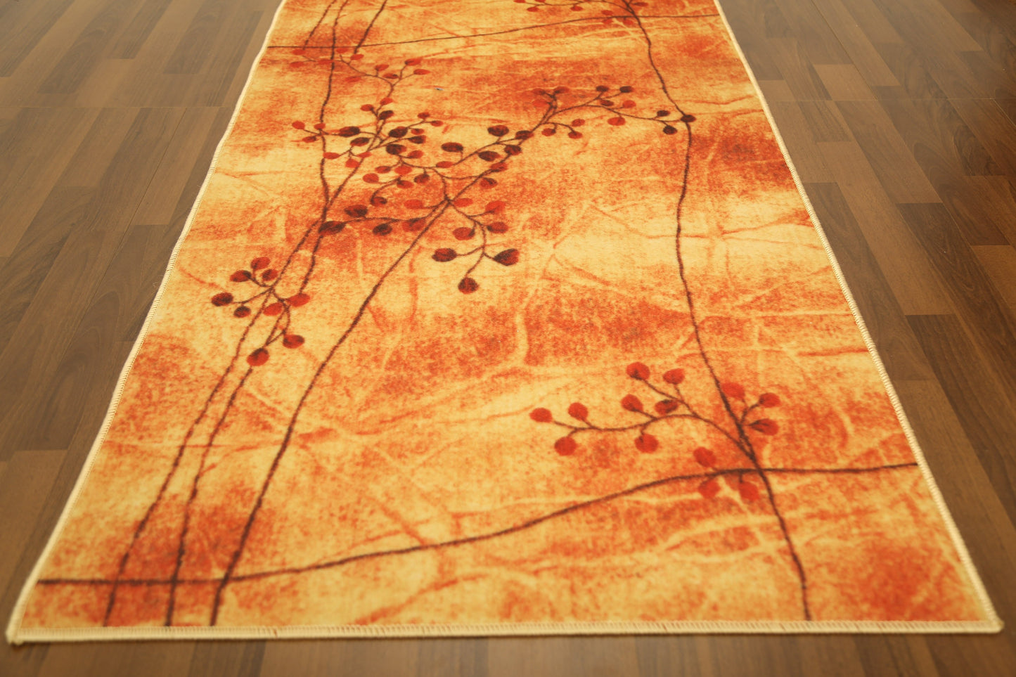 Yellow Autumn Tree Print Runner