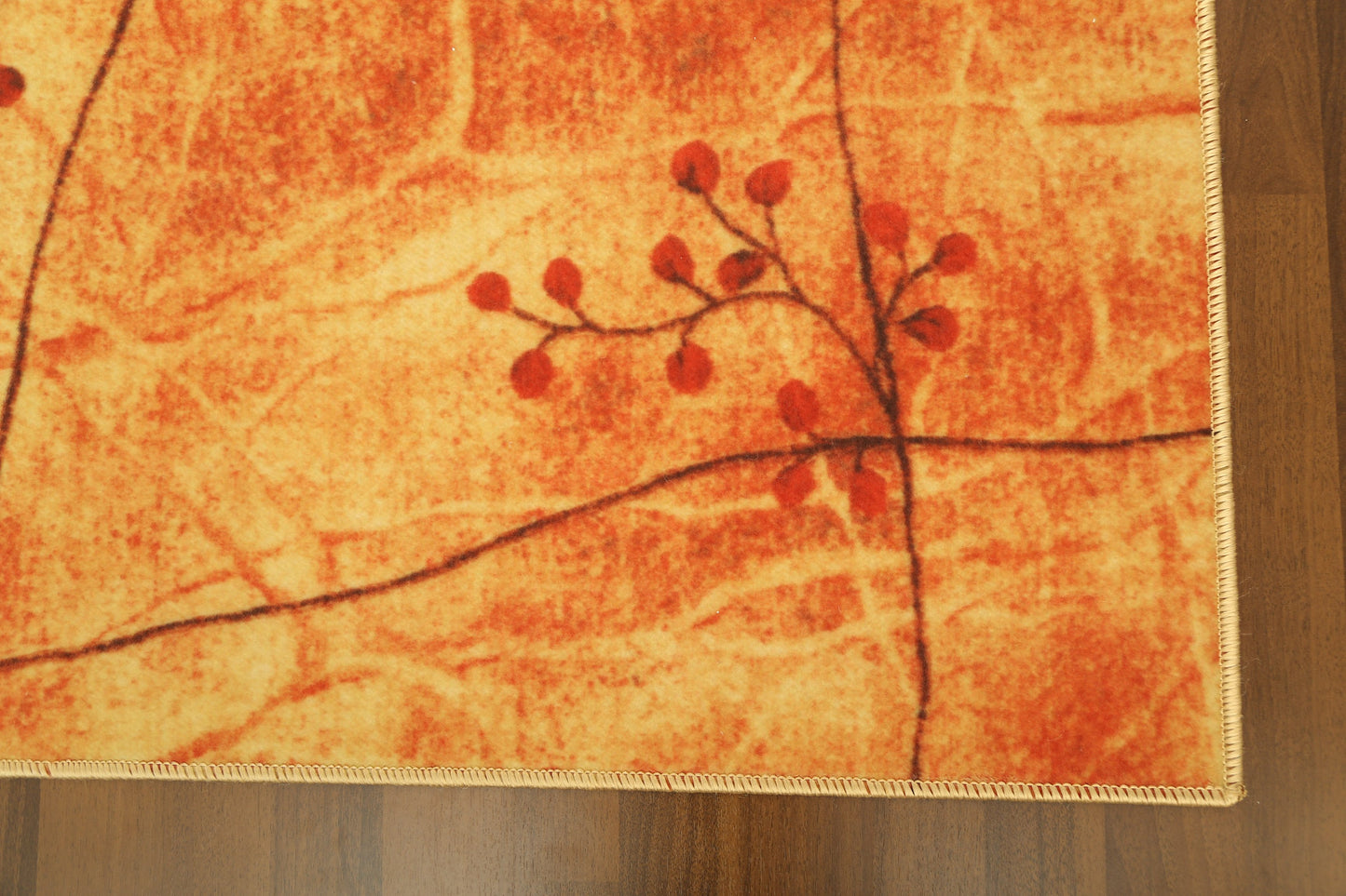 Yellow Autumn Tree Print Runner