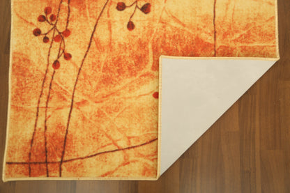 Yellow Autumn Tree Print Runner