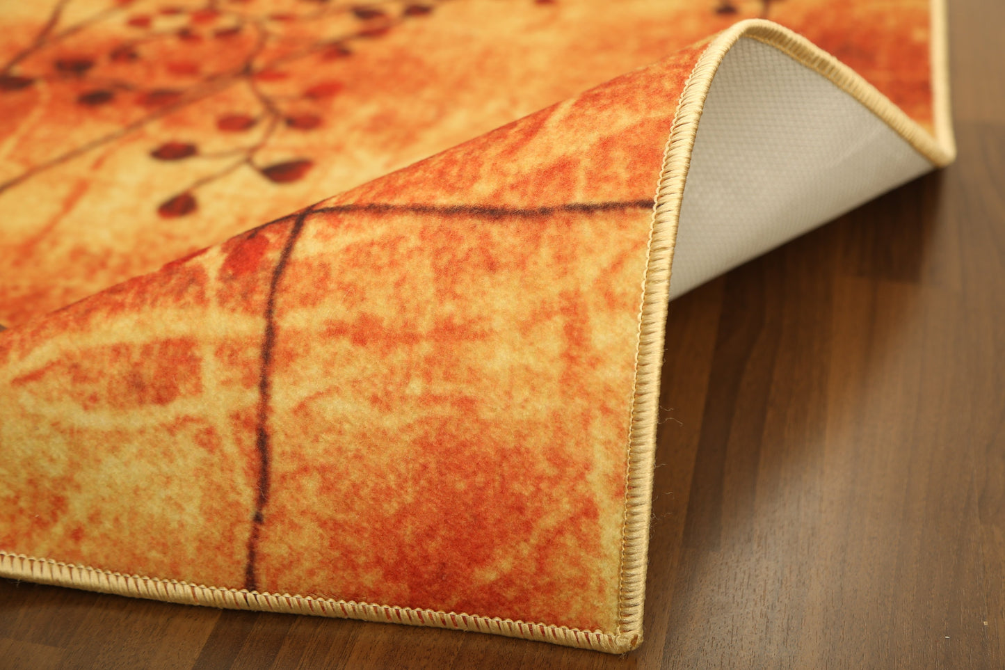 Yellow Autumn Tree Print Runner