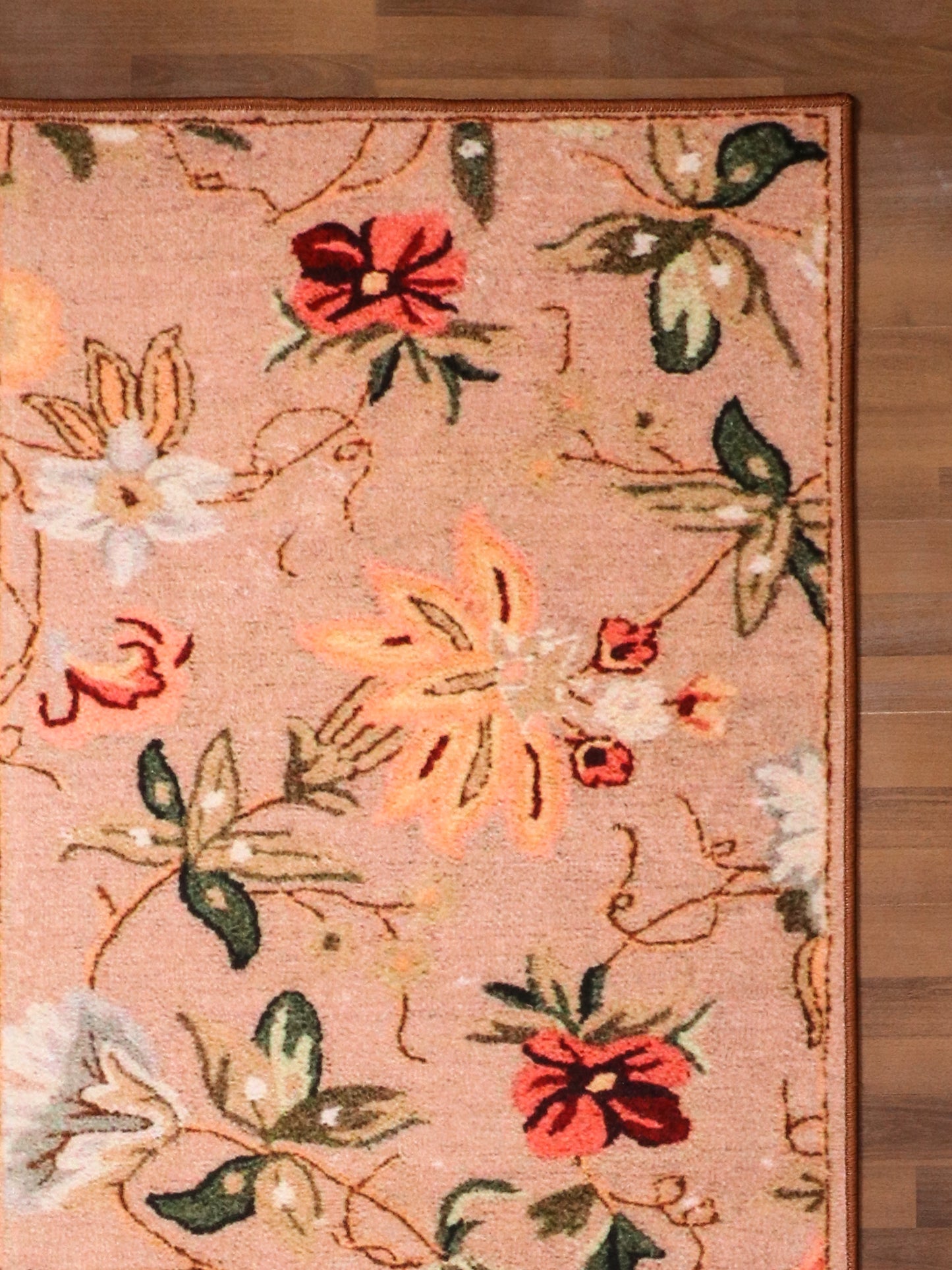Multi Color Floral Print Runner