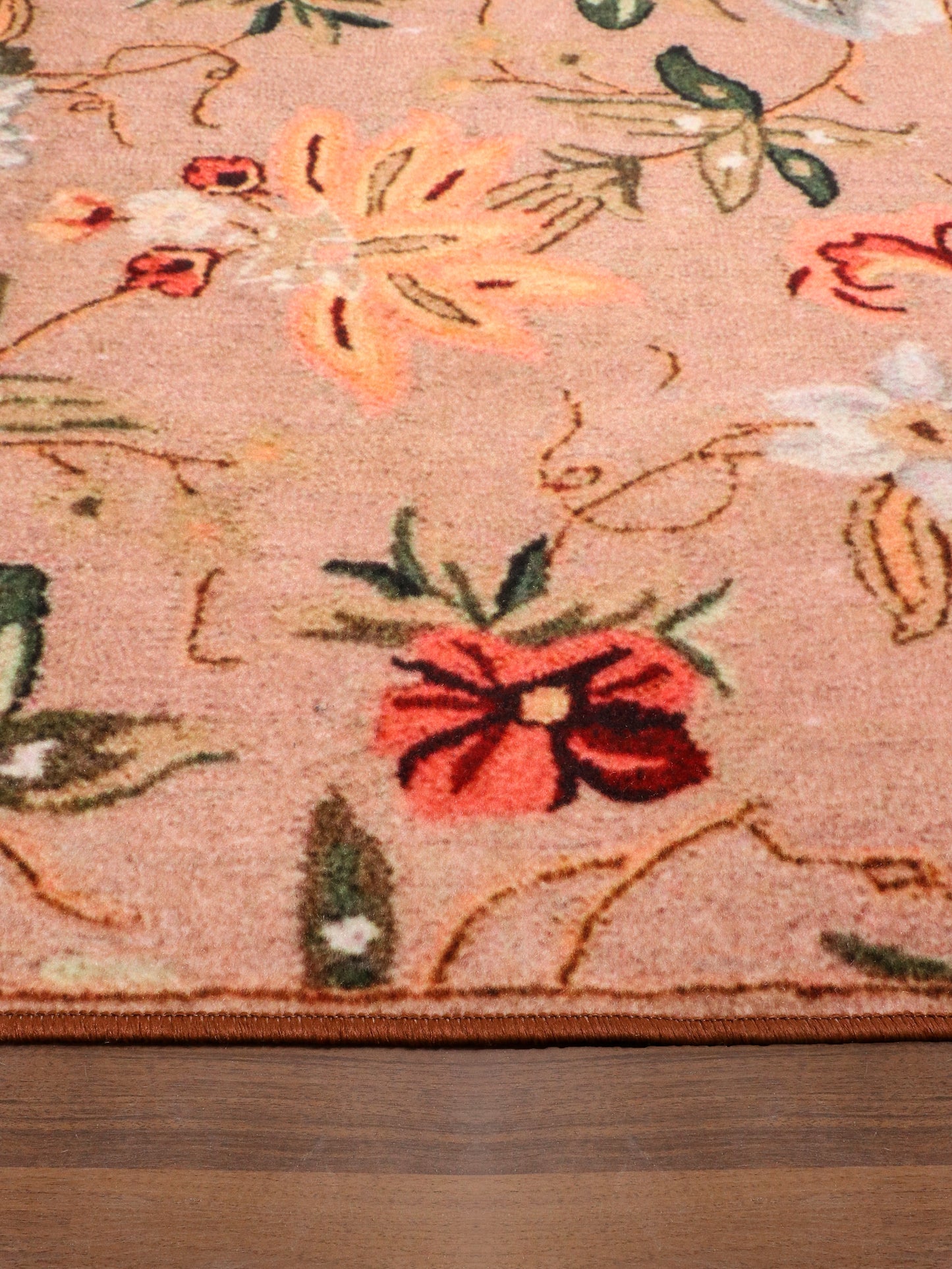 Multi Color Floral Print Runner