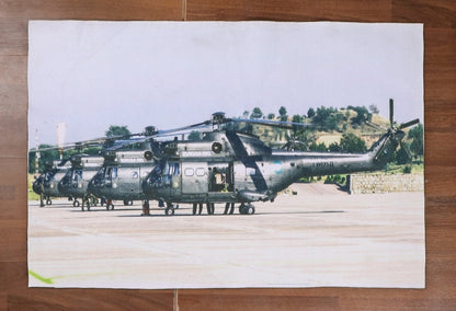 Air Field Print Felt Scenery Nayyer Carpets