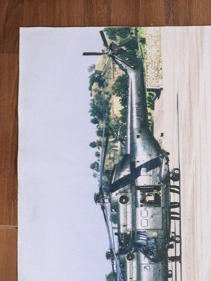 Air Field Print Felt Scenery Nayyer Carpets