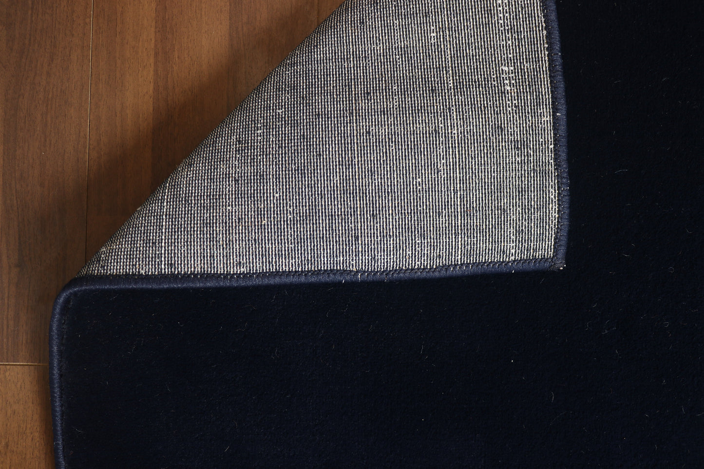 Midnight Blue Plain Rug