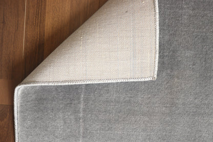 Grey Plain Rug
