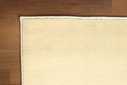 Beige Plain Rug