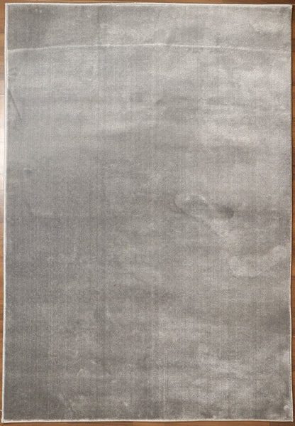 Grey Plain Rug