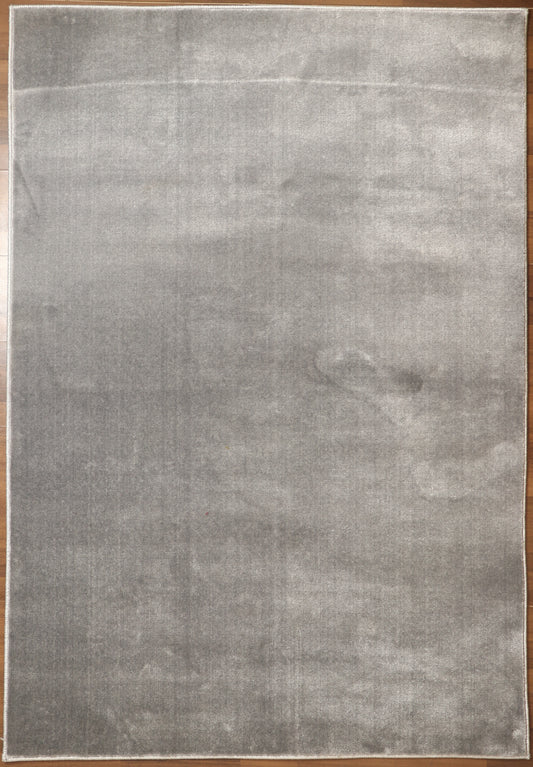 Grey Plain Rug