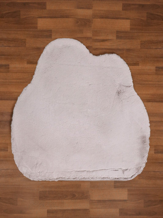 Grey Cloud Shape Rug
