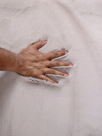 Grey Cloud Shape Rug