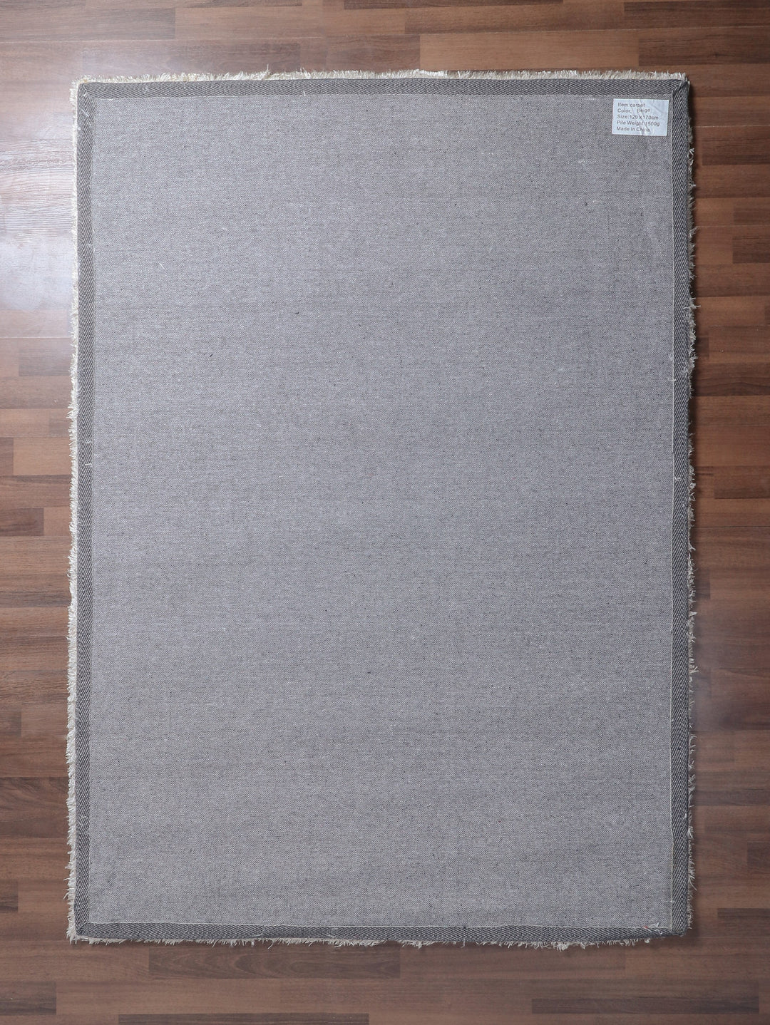 Skin Plain Fancy Shaggy Rectangle Soft and Thick Rug with Woven Back