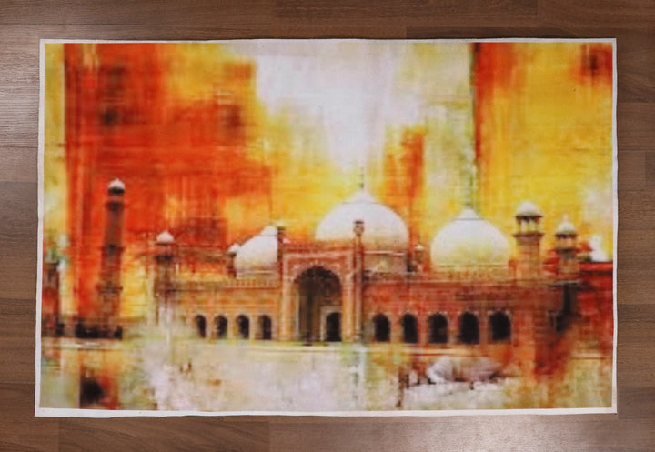 Badshahi Mosque Artwork Print Felt Scenery