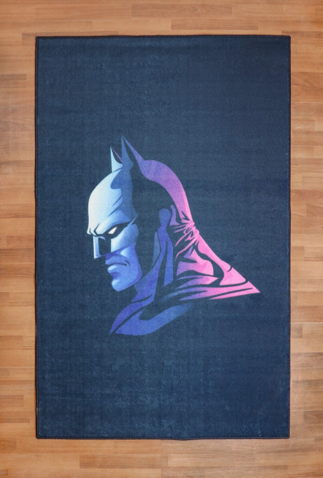 Blue Multi Color Batman Rug